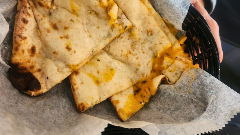 Naan appetizer at Ganges Restaurant in Lakewood Ranch